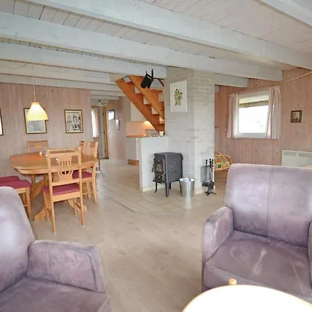 Holiday Hvide Sande With A Fireplace 06 Bjerregård